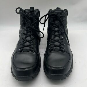 Nike ACG Black Leather Hiking Boots size 11.5